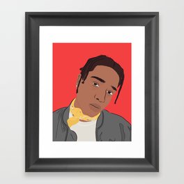 A$ap Rocky Framed Art Print