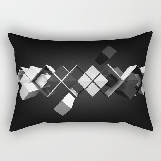 Argyle Deconstruction Rectangular Pillow