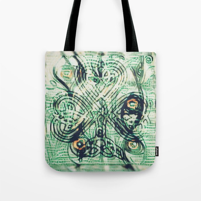 Lucky Money Shamrock Tote Bag