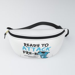 Ready To Attack Pre-K Shark Fanny Pack