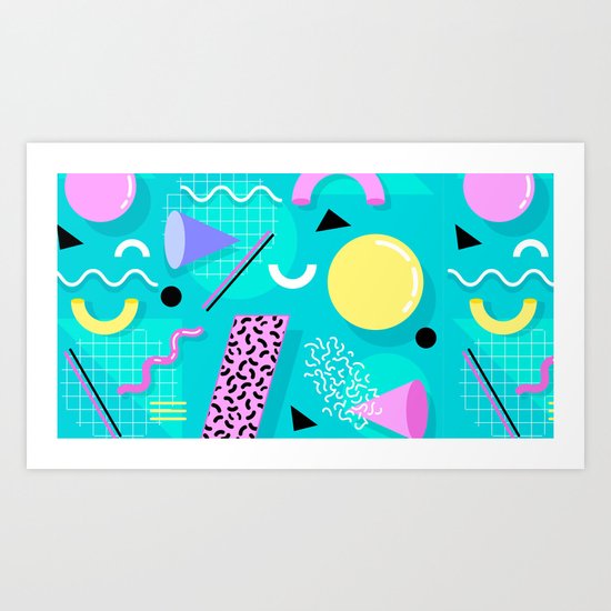 Memphis Art Print
