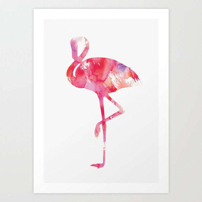 Discover the motif FLAMINGO by Andreas Lie as a print at TOPPOSTER