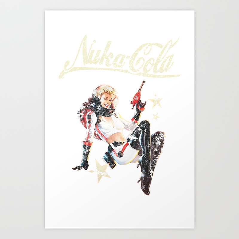 Nuka Cola Pinup Art Print By Christastic Society6