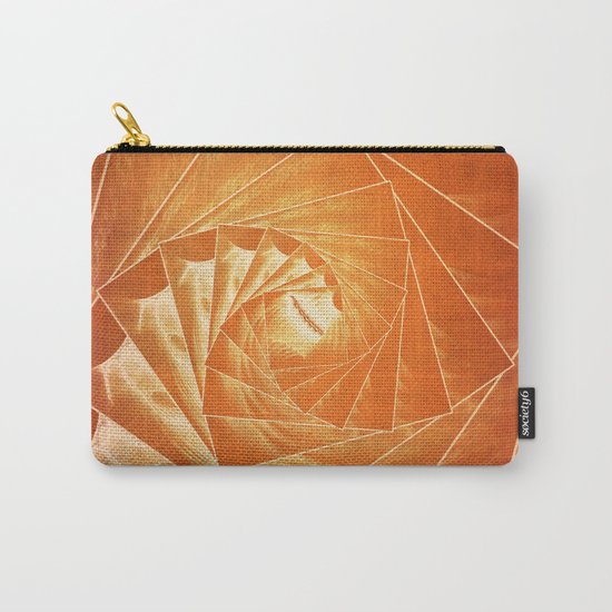 The Burning Eye Sees Spiral Carry-All Pouch