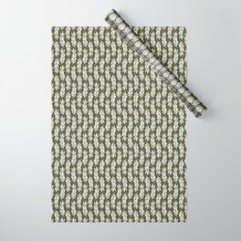 Forest - Holly Branch Pattern Wrapping Paper