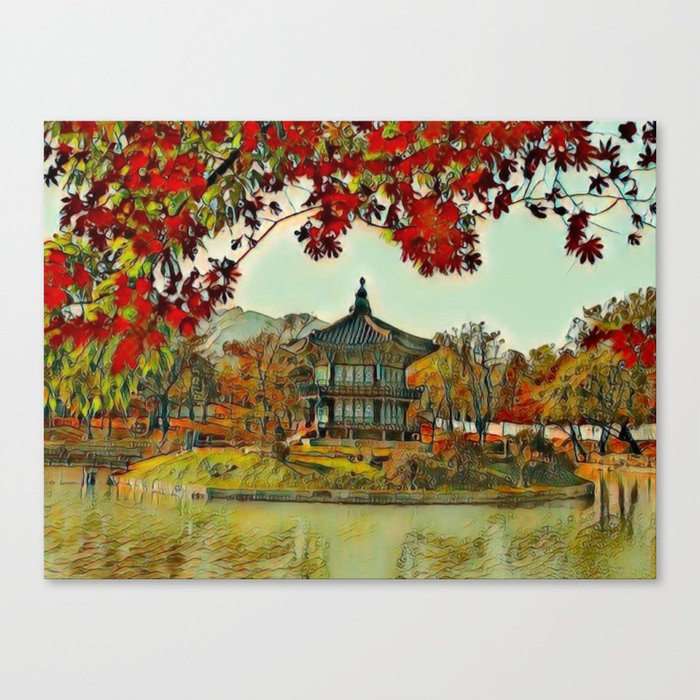 Pagoda Canvas Print