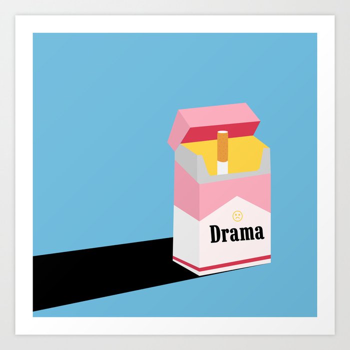 drama Art Print