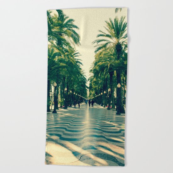 Walk Me Away Beach Towel