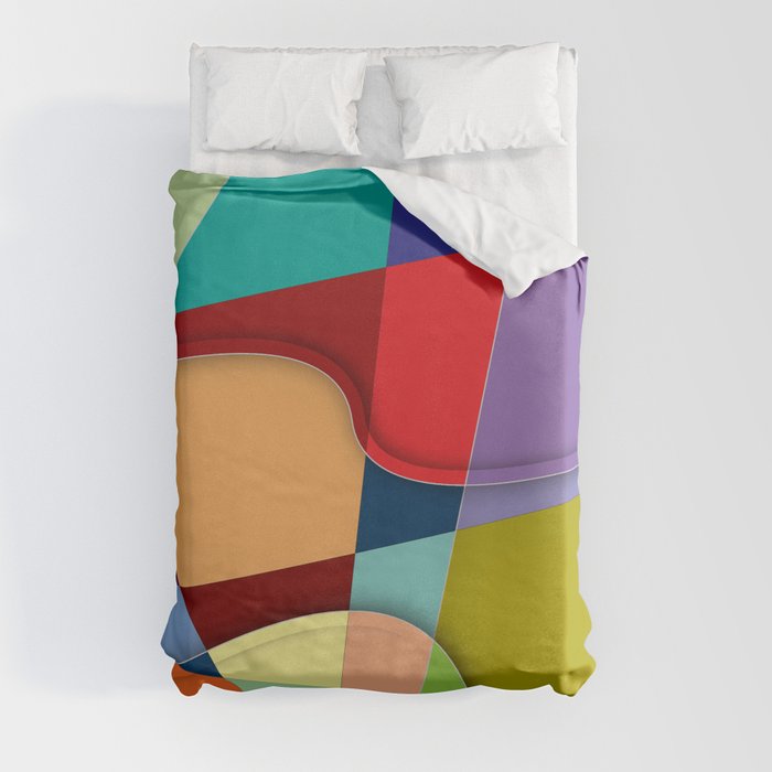 Abstract #303 Duvet Cover