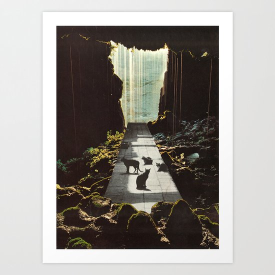 catwalk Art Print