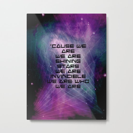 Carry On Metal Print