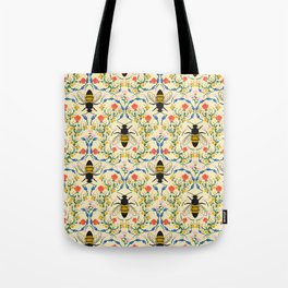 Bee Garden - Cream Tote Bag