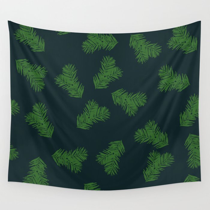 Christmas Pattern Wall Tapestry