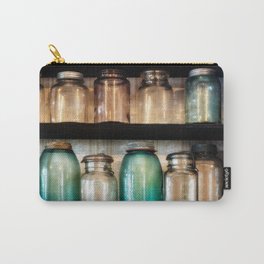 Canning jars in Spindletop-Gladys Carry-All Pouch