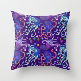 Octopus Throw Pillow