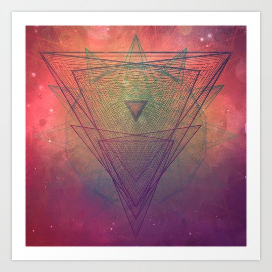 pyrymyd xrayyll Art Print