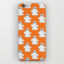 Halloween Ghosts Pattern iPhone Skin