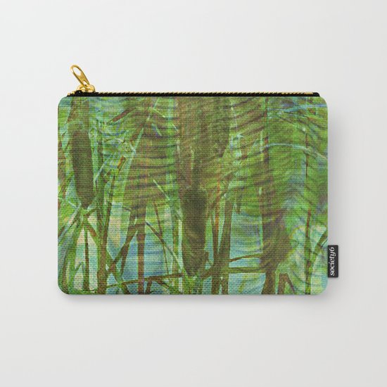 Blue Reed Carry-All Pouch