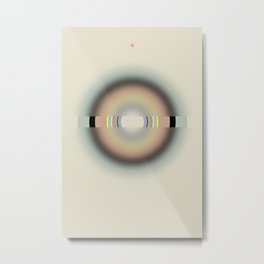 The Zazen Eye (Etude Circulaire n° 2) Metal Print | Minimalism, Enso, Graphicdesign, Tapestry, Poster, Concentration, Eye, Minimal, Zen, Wall Art 