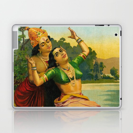 Radha Bilas by Raja Ravi Varma Laptop & iPad Skin
