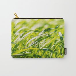 Blades of Green Grass - Digital Painting Carry-All Pouch
