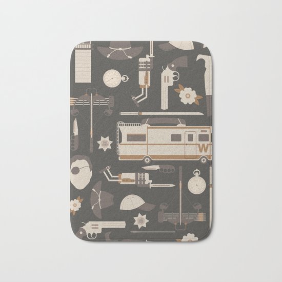 The Walking Dead Bath Mat