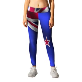 NEW ZEALAND WAVING FLAG WORLD COUNTRY PATRIOT CULTURE Leggings | Office, Art, Country, Kids, Culture, School, Flags, Stars, Wavingflag, Geography 