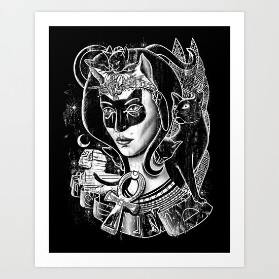 Bastet Art Print