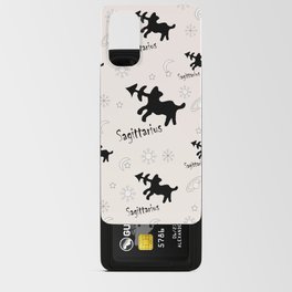 Sagittarius ,3, Zodiac, Astrology, Horoscope, Stars, Sun-and-moon, Birthday, Valentines-day, Holidays, xmas, valentines, valentines-gift, valentinesday,  Android Card Case