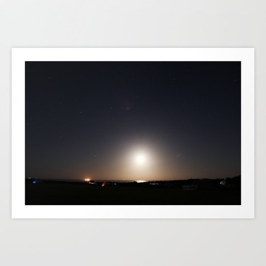 The Earth is a sphere Art Print