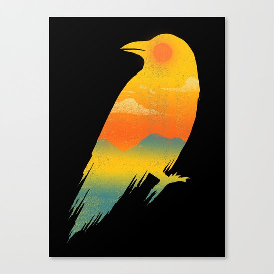 Life in Darkness Canvas Print