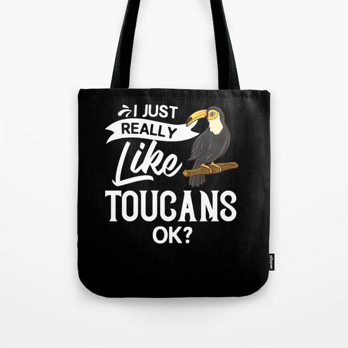 Toucan Bird Animal Tropical Cute Tote Bag