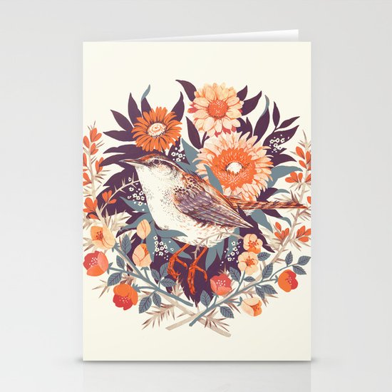 Wren Day Stationery Cards