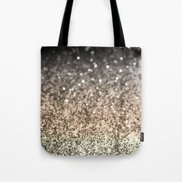 Sparkling GOLD BLACK Lady Glitter #2 (Faux Glitter) #decor #art #society6 Tote Bag