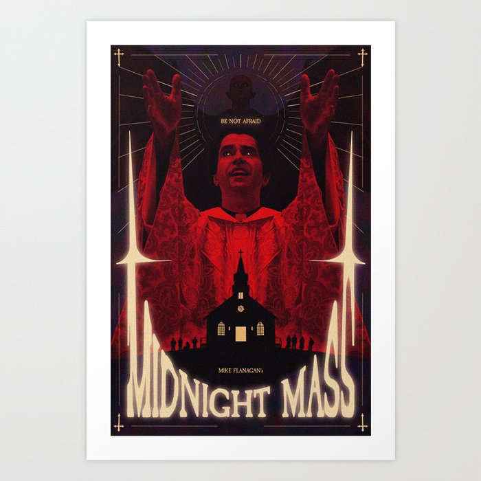 midnight mass Art Print