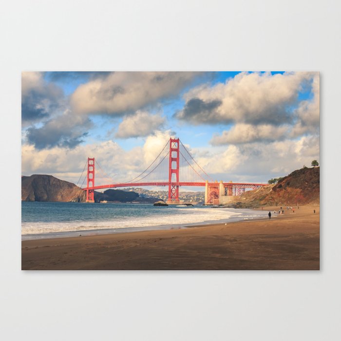 Golden Gate Bridge Canvas Print By Edaimald Society6