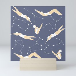 Constellation Swimmers Mini Art Print