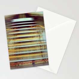 Unfocused Paris Nª3 | Spinning Carousel | Out of focus travel photography Stationery Card
