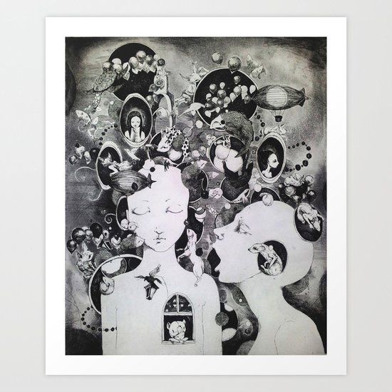 Thoughts II Art Print