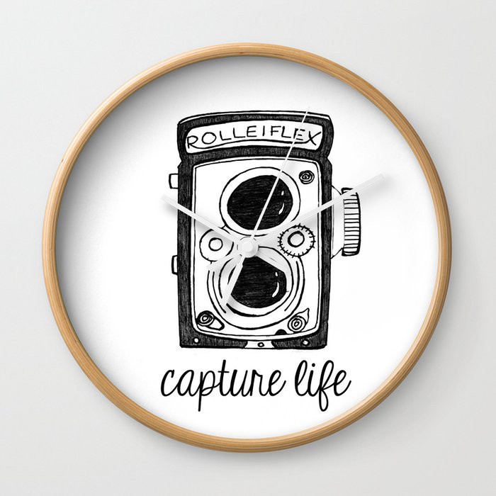 Capture Life Wall Clock