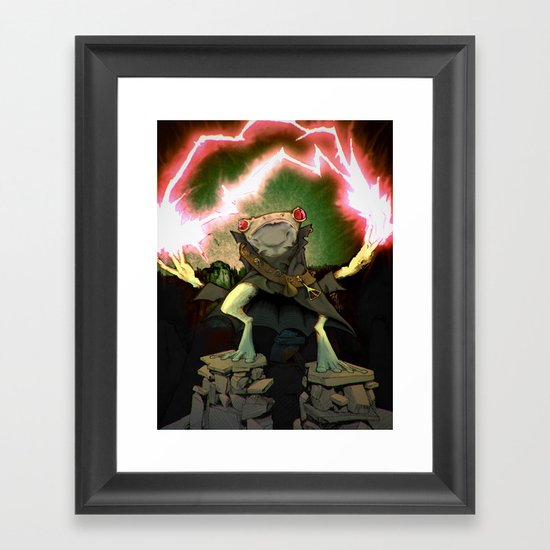 Doomtoad Framed Art Print