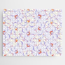Oversized Retro Floral Jigsaw Puzzle
