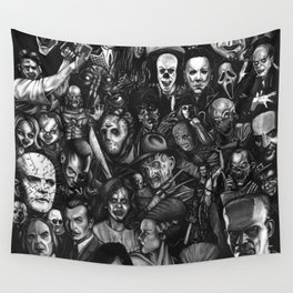 Classic Horror Movies Wall Tapestry