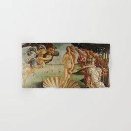 The Birth of Venus by Sandro Botticelli Hand & Bath Towel