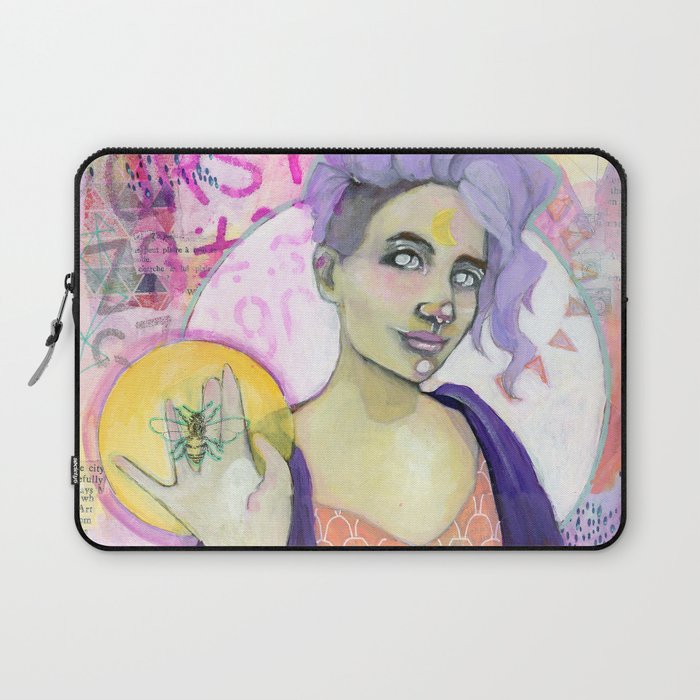 Peace Bee With You Laptop Sleeve