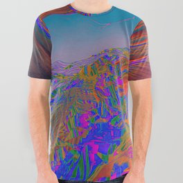 EXITUBE All Over Graphic Tee