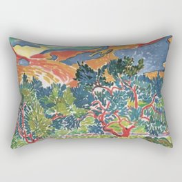 Henri Matisse Landscape Rectangular Pillow