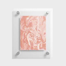 Real marble texture. Floating Acrylic Print