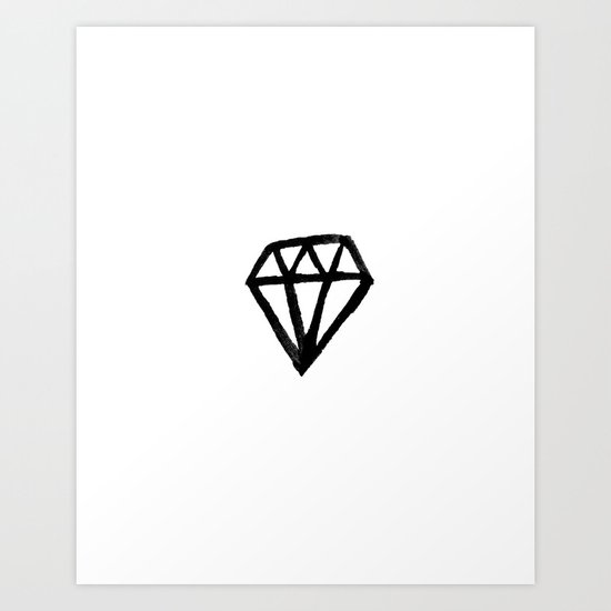 Diamond Art Print