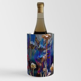 Spring Returns With Persephone Garden Collage Wine Chiller